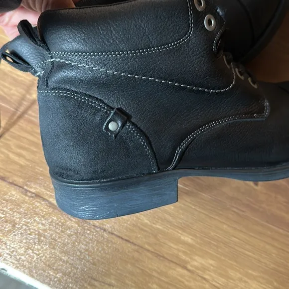 Men's Jkoda Hugh Leather boots size 47 new in box size 14