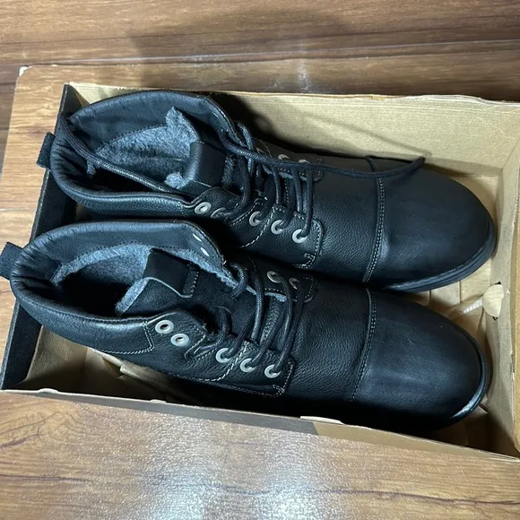 Men's Jkoda Hugh Leather boots size 47 new in box size 14