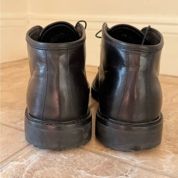 Men's leather boots Ermenegildo Zegna