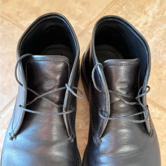 Men's leather boots Ermenegildo Zegna