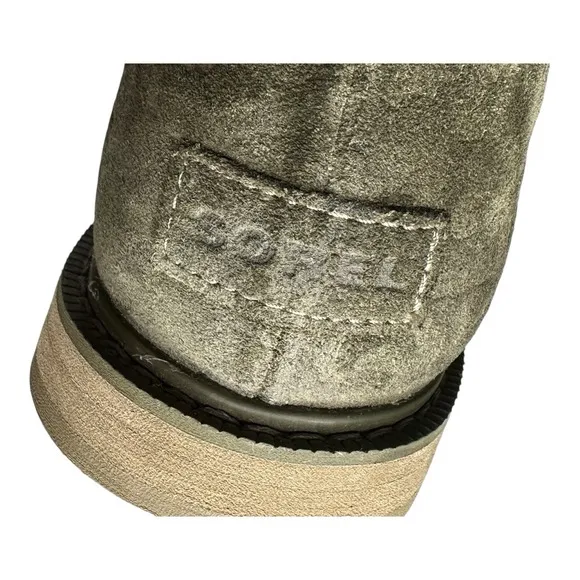 Mens Sorel Madson II Chukka ankle Boots Sz 10.5 Green Nubuck Waterproof