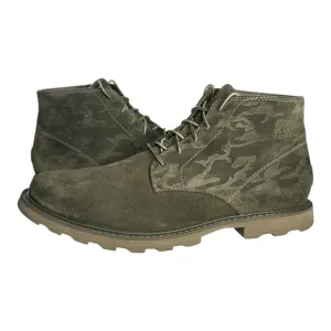 Mens Sorel Madson II Chukka ankle Boots Sz 10.5 Green Nubuck Waterproof