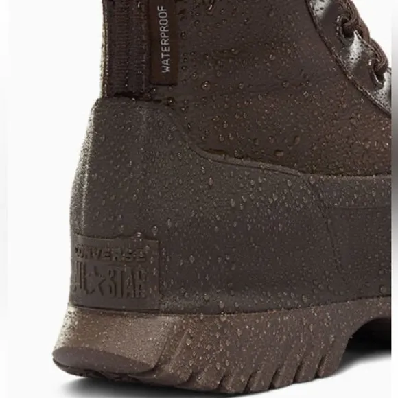 Men's Waterproof Brown Leather Boots by Converse
