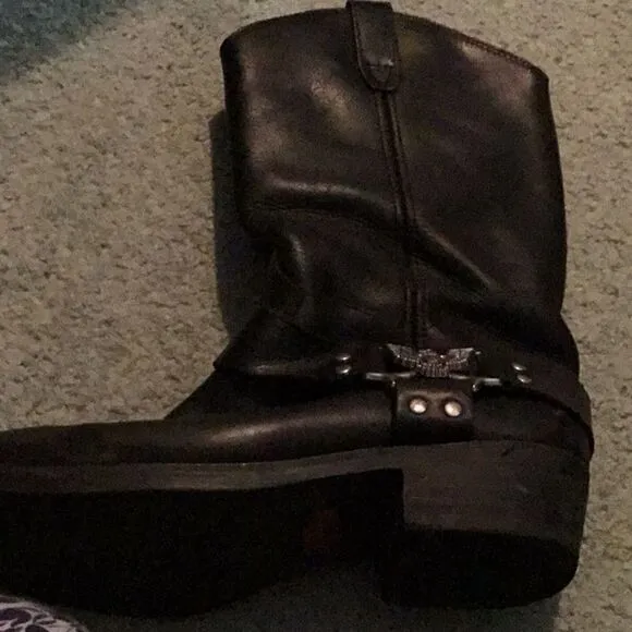 Mens DINGO Leather Riding Boots