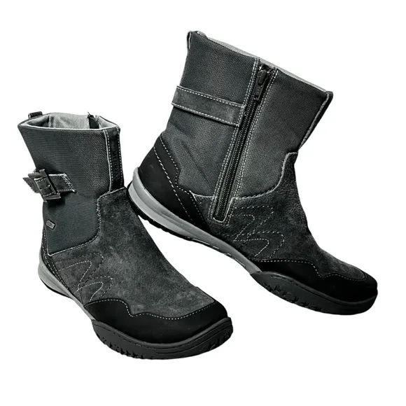MERRELL Albany Sky Waterproof Boots Charcoal Grey Women's Size 9.5
