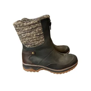 Merrell Boots Womens‎ 7 ZipOn Warm Winter Eventyr Bond Black Leather Insulated