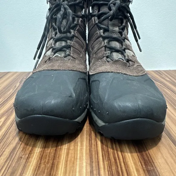 Merrell Men's Boots Size 8.5 Brown Moab Polar Espresso Waterproof Hiking J21147