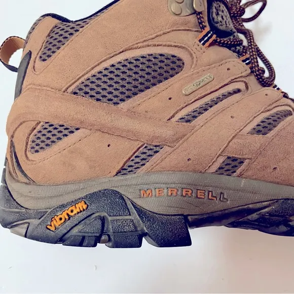 Merrell Men’s Moab 2 Mid Waterproof Boots Size 12W