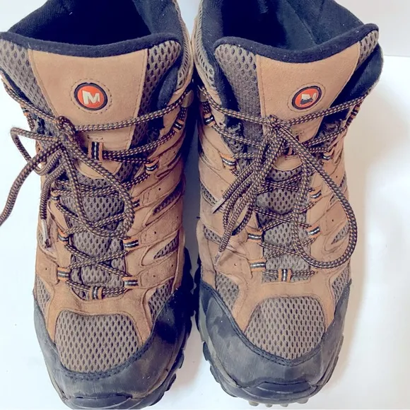 Merrell Men’s Moab 2 Mid Waterproof Boots Size 12W