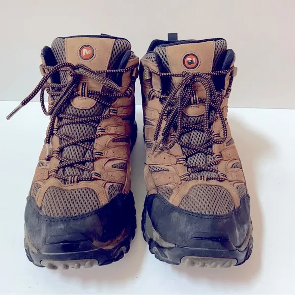 Merrell Men’s Moab 2 Mid Waterproof Boots Size 12W