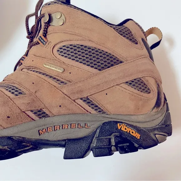 Merrell Men’s Moab 2 Mid Waterproof Boots Size 12W