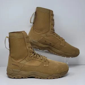 Merrell Mqc 2 Tactical J099375 Mens Size 14 Wide Brown Suede Tactical Boots New