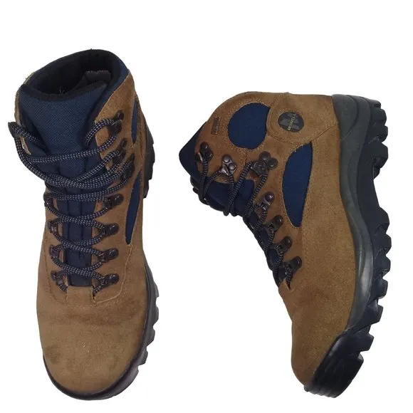 Merrell Women's Quest Gore Tex Brown Suede Hiking Boots Size 9.5