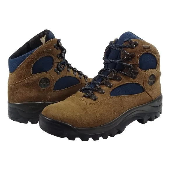 Merrell Women's Quest Gore Tex Brown Suede Hiking Boots Size 9.5