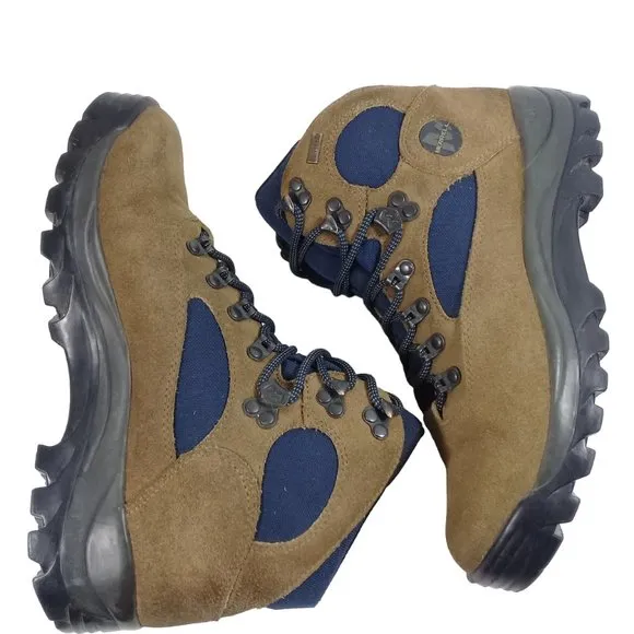 Merrell Women's Quest Gore Tex Brown Suede Hiking Boots Size 9.5