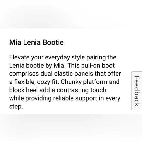 MIA LENIA CHUNKY LEATHER CHELSEA BOOTS BLACK NEW