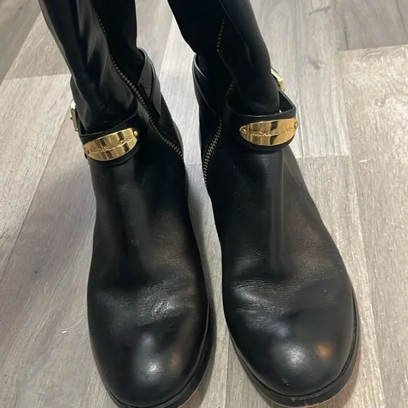 Michael Kors Black Riding Boots