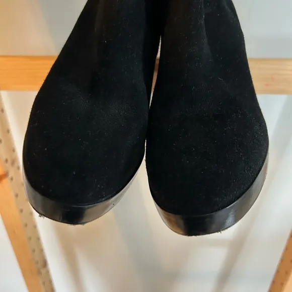 Michael Kors black Suede Knee Boots Size 7.5
