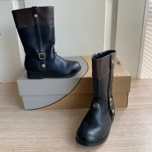 Michael kors Brown/Black Riding boots Toddler- SZ 8 C