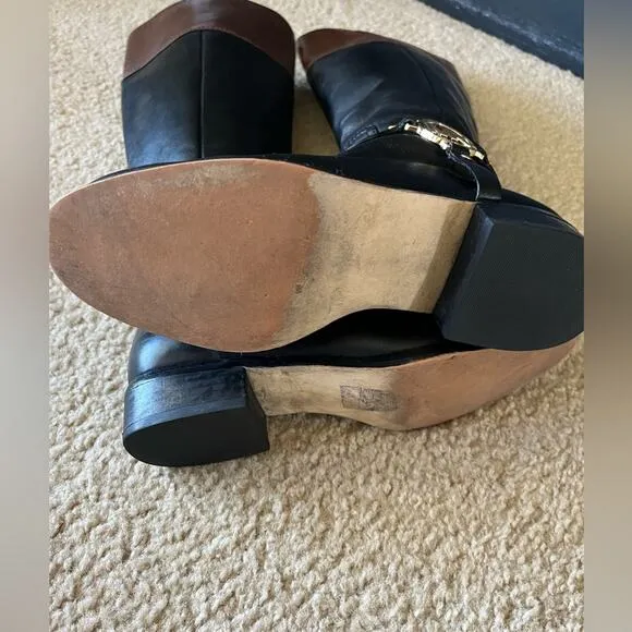 Michael Kors Fulton Harness Riding Boots