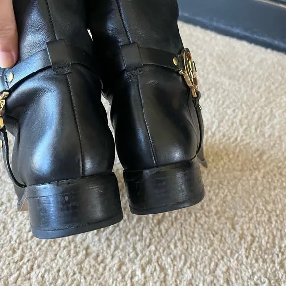 Michael Kors Fulton Harness Riding Boots