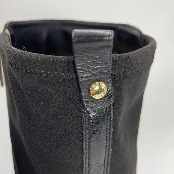 Michael Kors Riding Knee High Black Boots