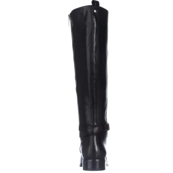 MICHAEL Michael Kors black Arley Riding Boots