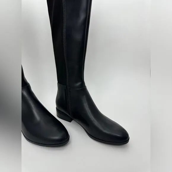 MICHAEL MICHAEL KORS Bromley Leather Knee-High Riding Boots NEW SIZE 6
