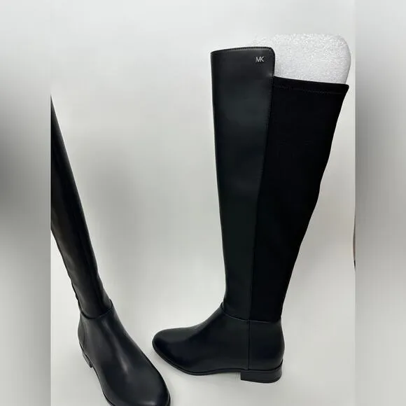 MICHAEL MICHAEL KORS Bromley Leather Knee-High Riding Boots NEW SIZE 6