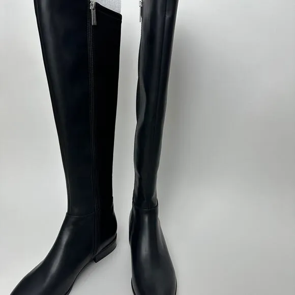 MICHAEL MICHAEL KORS Bromley Leather Knee-High Riding Boots NEW SIZE 6