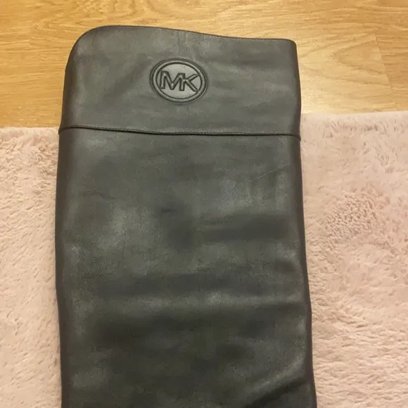MICHAEL Michael Kors Dylyn Black Riding Boots