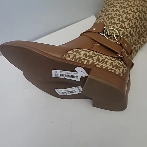 MICHAEL Michael Kors Rory Logo Jacquard Riding Boots