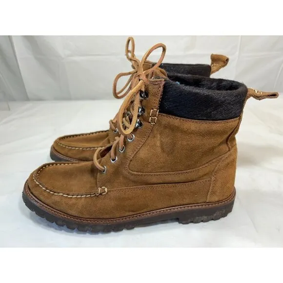 MI/MAI SUEDE Leather Ankle Boots SIZE 10