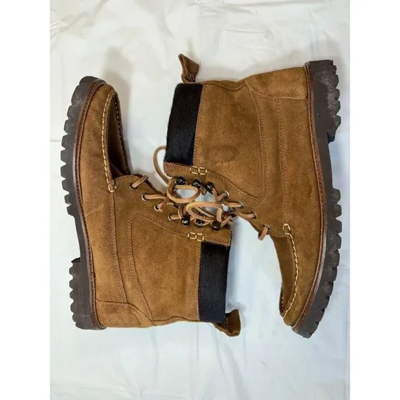 MI/MAI SUEDE Leather Ankle Boots SIZE 10