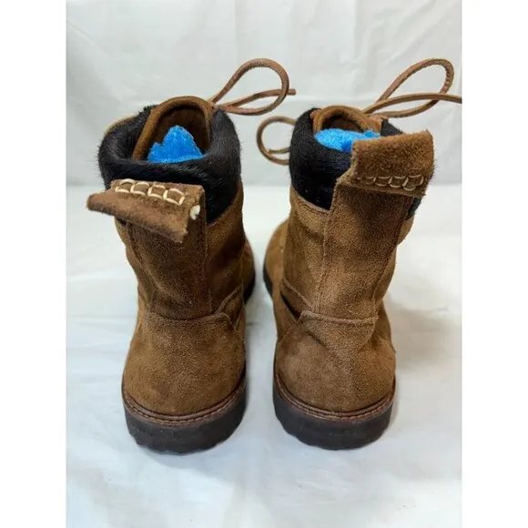 MI/MAI SUEDE Leather Ankle Boots SIZE 10