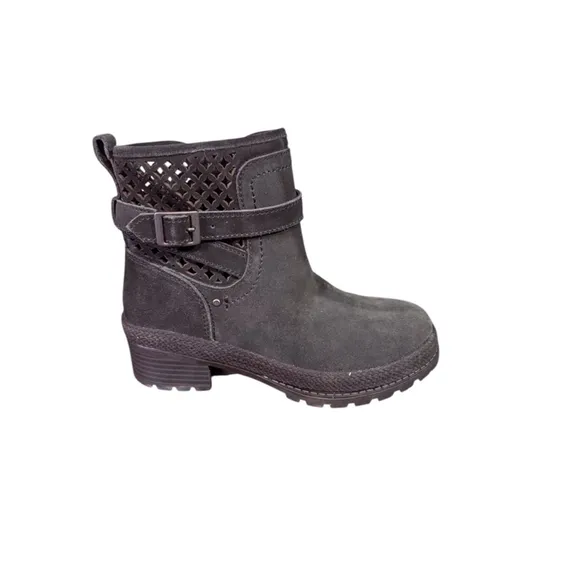 Muck boot company waterproof liberty ankle boot laser cut black size 7