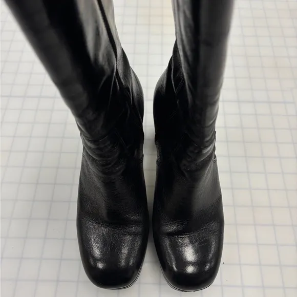 Musier patent Leather Knee-High Boots