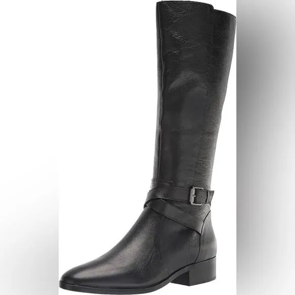 Naturalizer Women's Rena Knee High Riding Boot wide calf