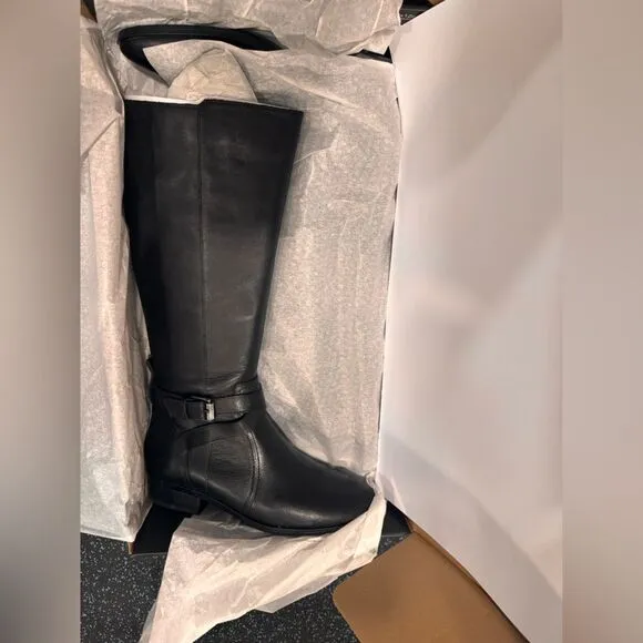 Naturalizer Women's Rena Knee High Riding Boot wide calf