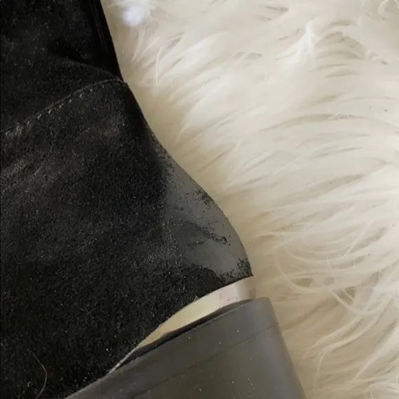 Naughty monkey leather stride suede riding boot