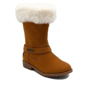 NAUTICA Girls Warm Boots-Cold Weather Fashion With Sherpa Fur Size 5 # B-34