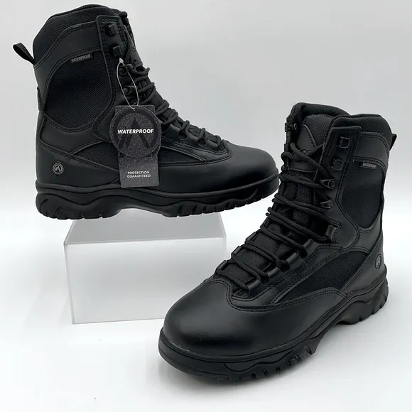 Nevados Uniform Waterproof‎ Tactical Leather Slip Resistant Moto Boots - NWT