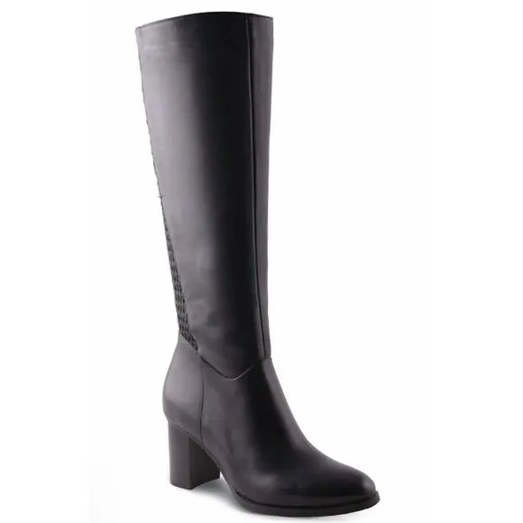 NEW AQUADIVA CANADA women's tessa waterproof boot in black