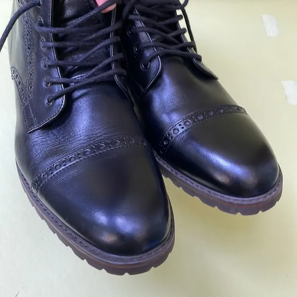 New black La Milano leather boots