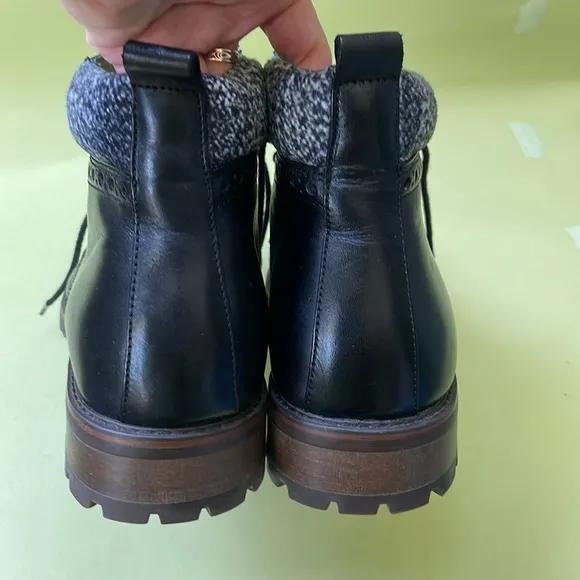New black La Milano leather boots