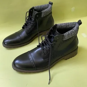 New black La Milano leather boots