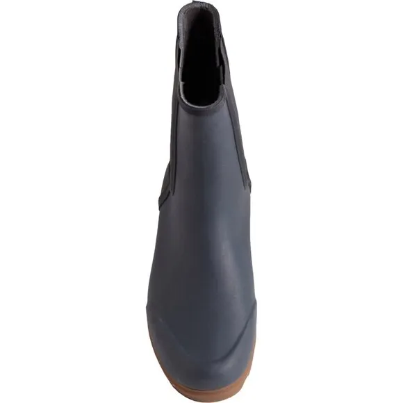 NEW Bogs Footwear Holly Tall Chelsea Rain Boots - Waterproof Dark Grey Women 252