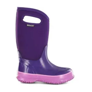 NEW BOGS girls classic high boots in grape