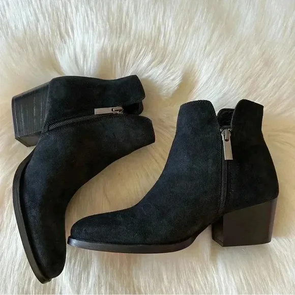 New Charly Amar Suede Leather Ankle Boots Sz 8