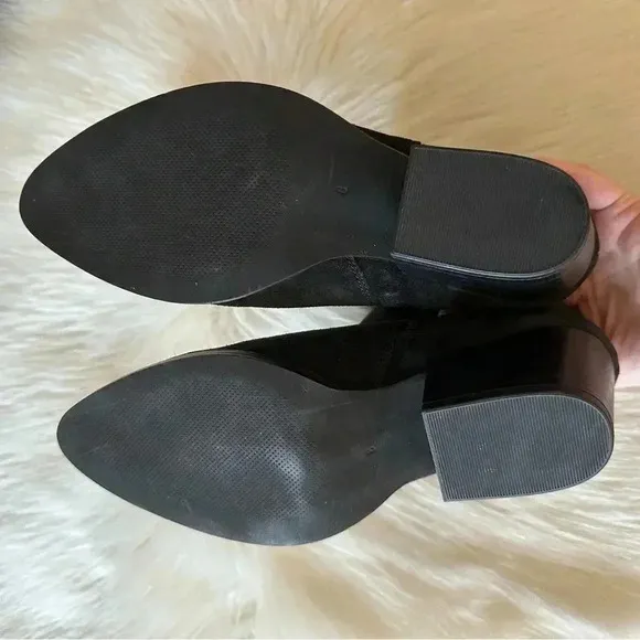 New Charly Amar Suede Leather Ankle Boots Sz 8
